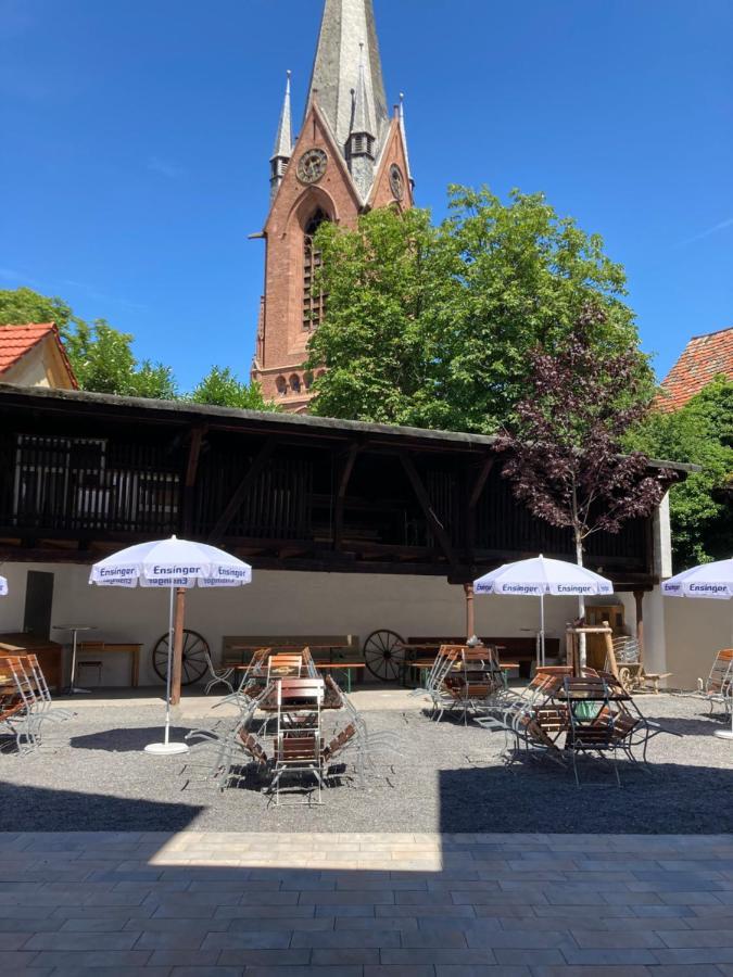 ホテル Buergerhausloewen フィリップスブルク エクステリア 写真