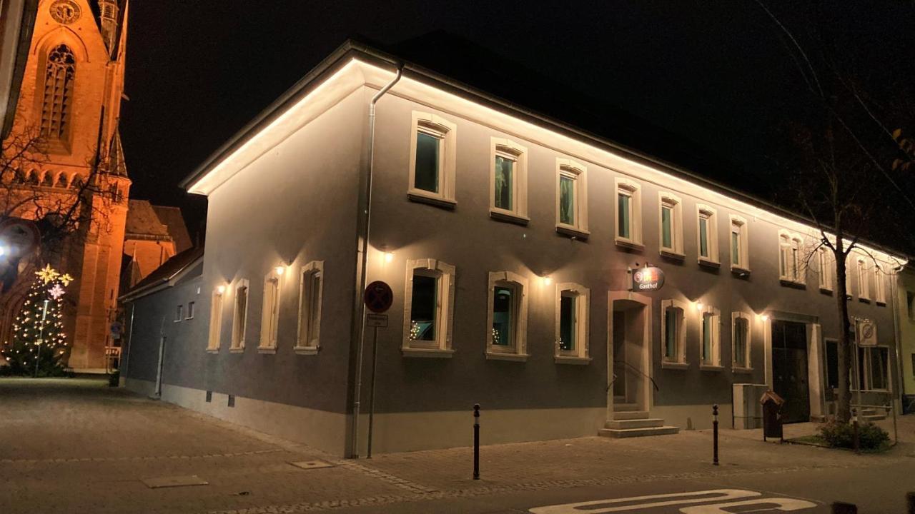 ホテル Buergerhausloewen フィリップスブルク エクステリア 写真